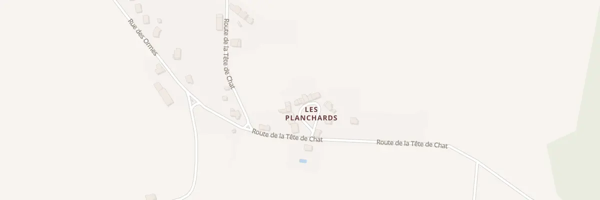 Plan du 7 Les Planchards à Narcy