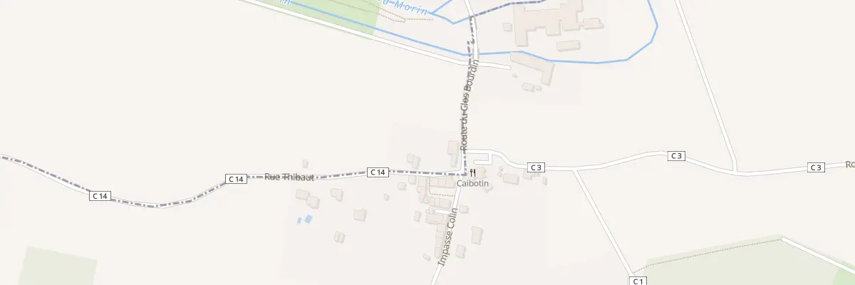 Plan du 21 Rue des Petits Aulnoys à Coulommiers