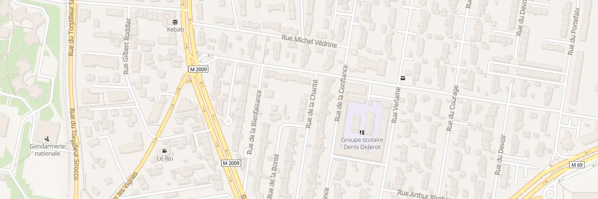 Plan du 35 Rue de la Charite à Clermont-Ferrand