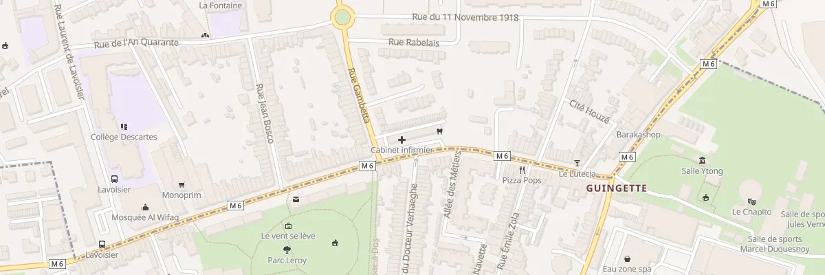 Plan du 67 Rue Voltaire à Mons-en-Barœul
