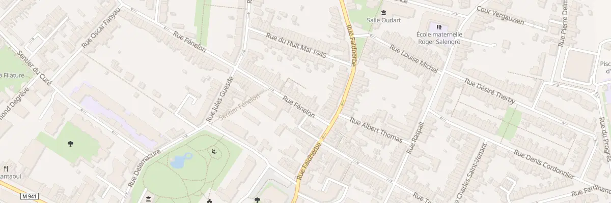 Plan du 20 Rue Fenelon Hellemmes à Lille