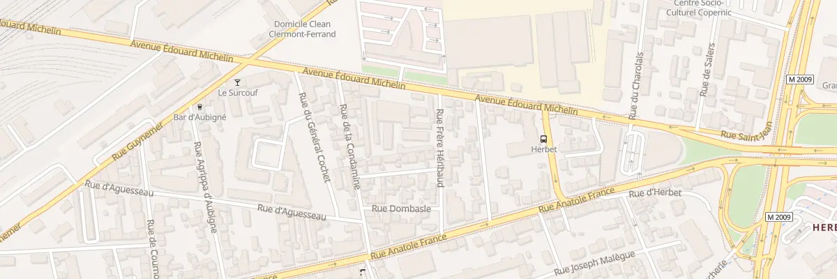 Plan du 9006 Rue frère Heribaud à Clermont-Ferrand