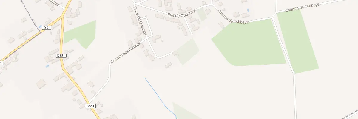 Plan du 192 Pl du Quesnoy à Villeselve