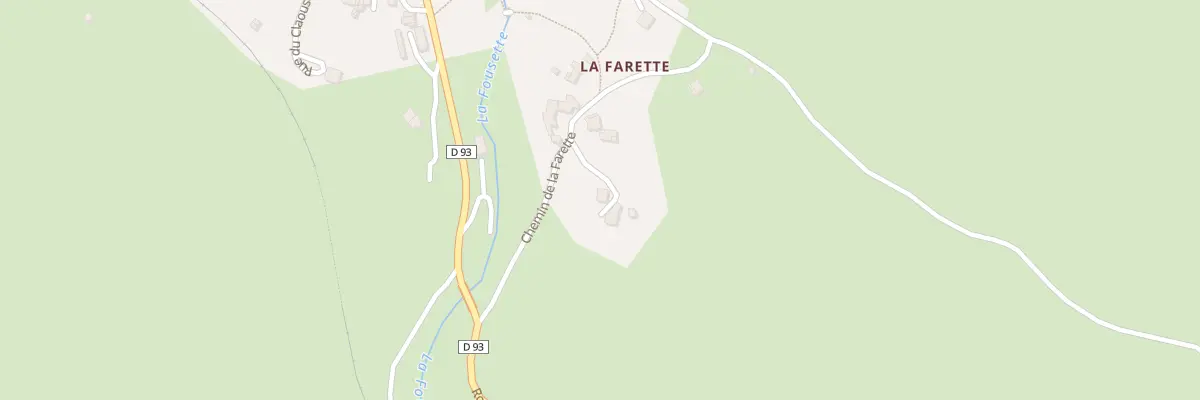 Plan du 5123 La Farette à Saint-Beaulize