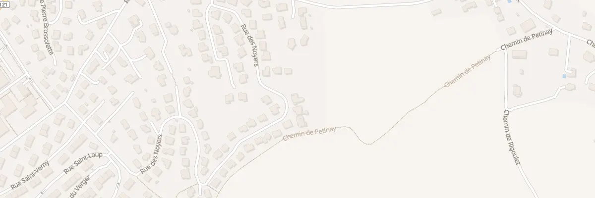 Plan du 52 Rue des Noyers à Romagnat