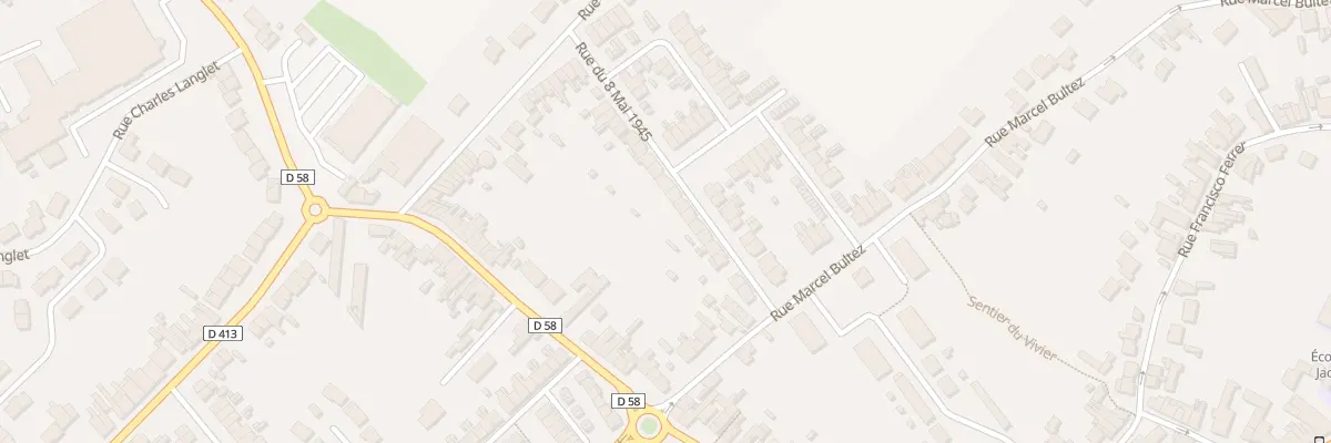 Plan du 15 Rue du Huit Mai 1945 à Waziers
