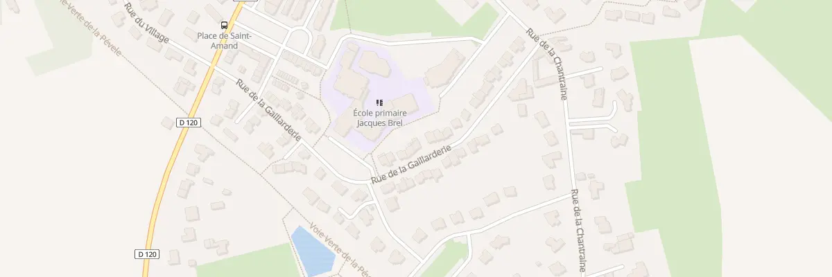 Plan du 273 Rue de la Gaillarderie à Mérignies
