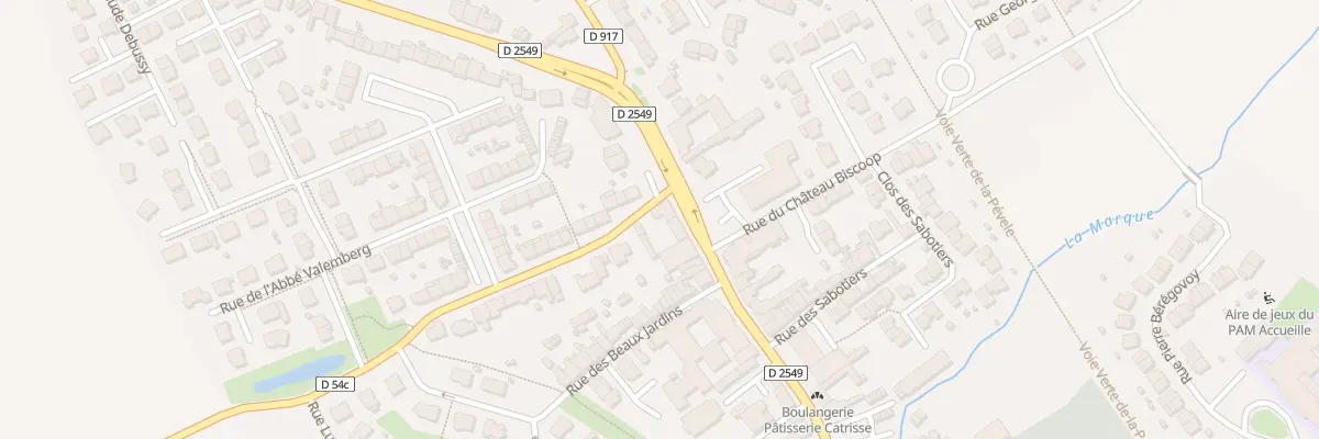 Plan du 180 Rue Nationale à Pont-à-Marcq