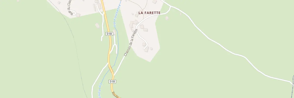 Plan du 5118 La Farette à Saint-Beaulize