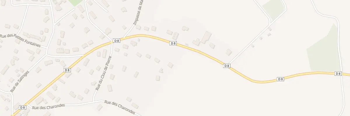 Plan du 1200 Rue du Doc Jean Pidoux à Pougues-les-Eaux