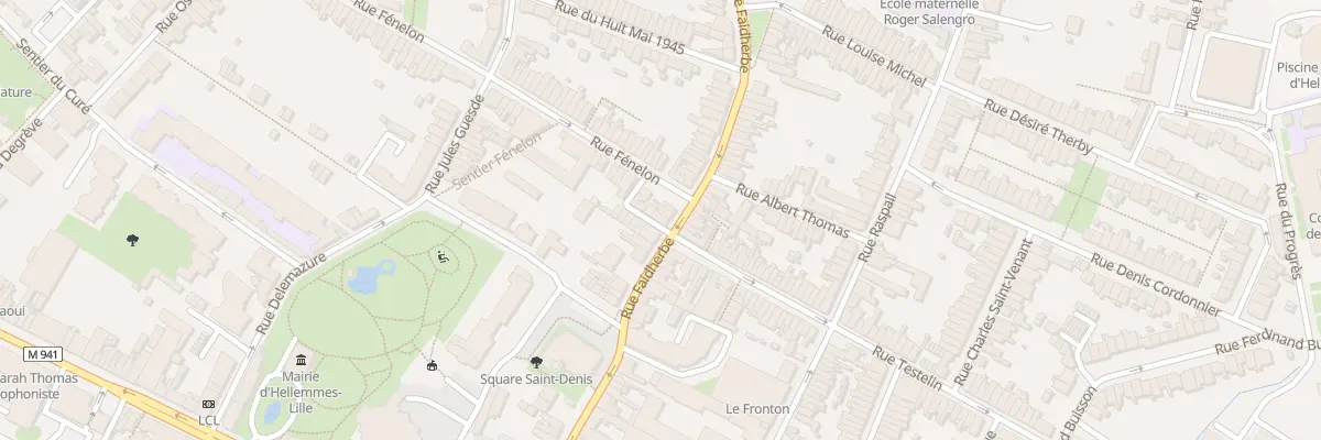 Plan du 51 Rue Faidherbe Hellemmes à Lille
