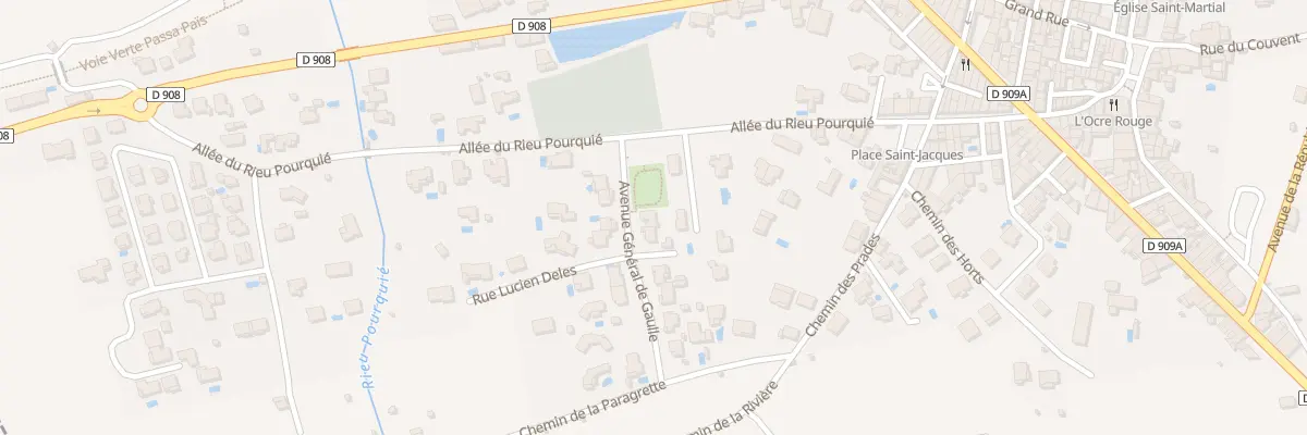 Plan du 1 Av General de Gaulle à Hérépian