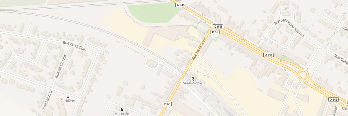 Plan du 114 Rue de la Gare à Sin-le-Noble