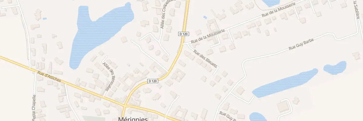 Plan du 188 Rue de Pont A Marcq à Mérignies