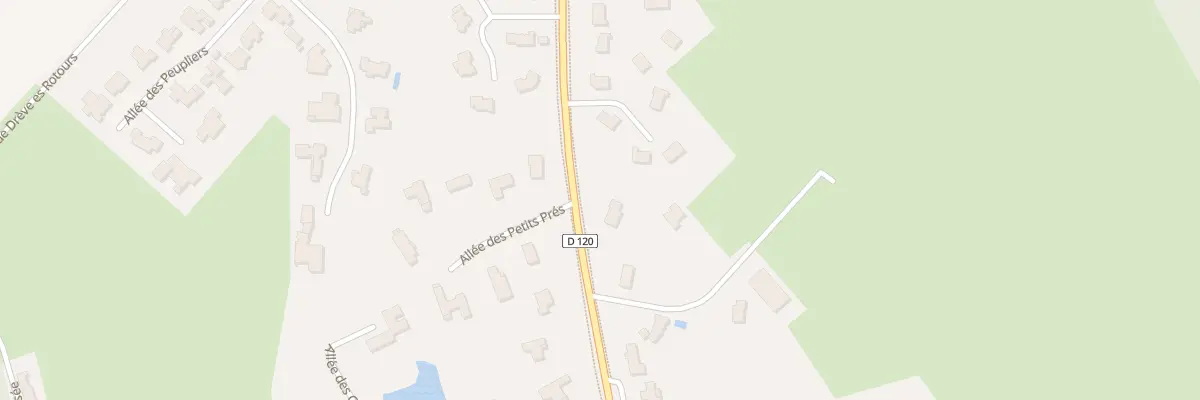 Plan du 734 Rue de Pont A Marcq à Mérignies