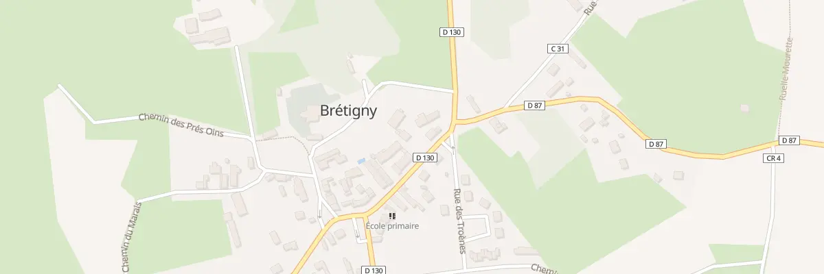 Plan du 109 Rue Saint-hubert à Brétigny