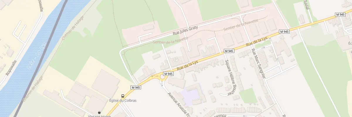 Plan du 164 Rue de la Lys à Halluin