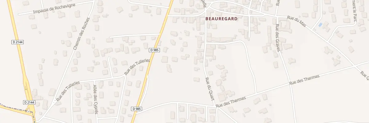 Plan du 18B Rue du Quart à Beauregard-Vendon
