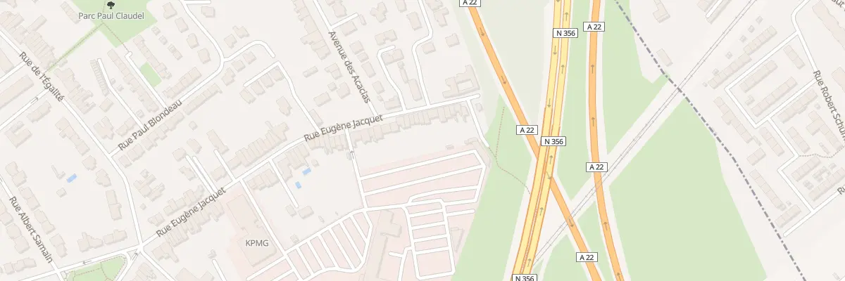 Plan du 108 Rue Eugène Jacquet à Marcq-en-Barœul