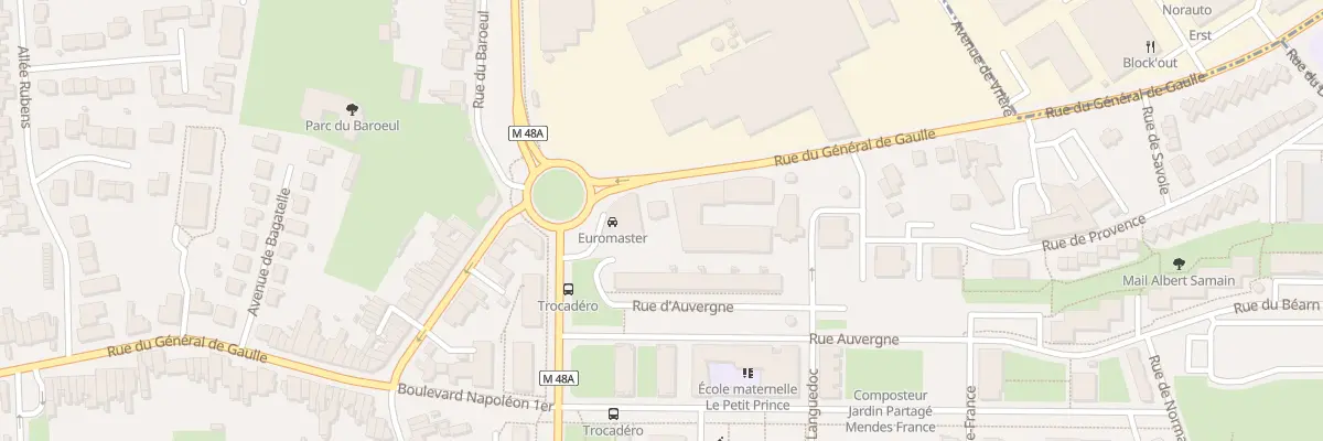 Plan du 324 Rue du Général De Gaulle à Mons-en-Barœul