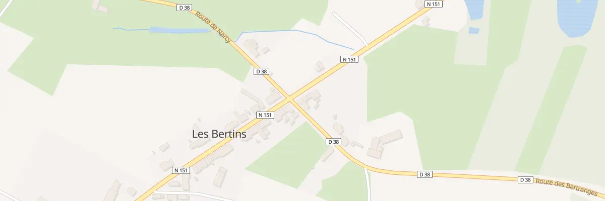 Plan du 34 Grande Rue des Bertins à Narcy