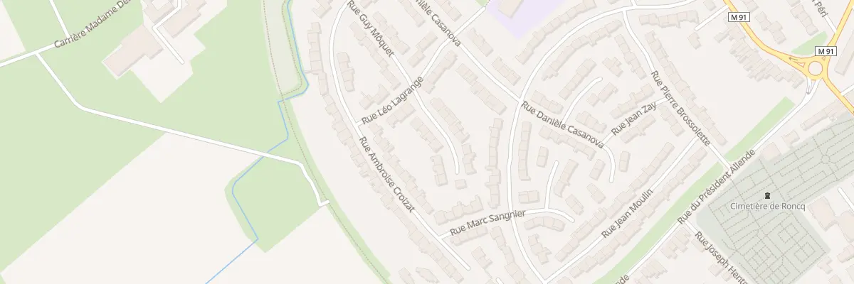 Plan du 22 Rue Guy Moquet à Roncq