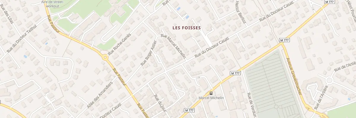Plan du 49 Rue du Docteur Casati à Aubière