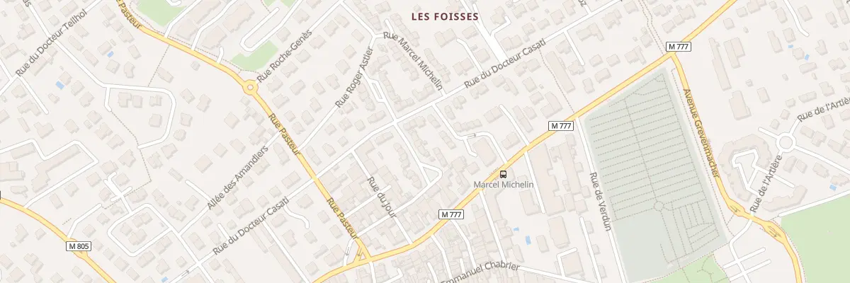 Plan du 10 Rue du 8 Mai à Aubière
