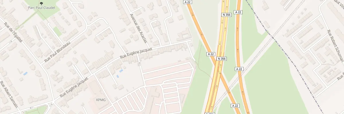 Plan du 112 Rue Eugène Jacquet à Marcq-en-Barœul