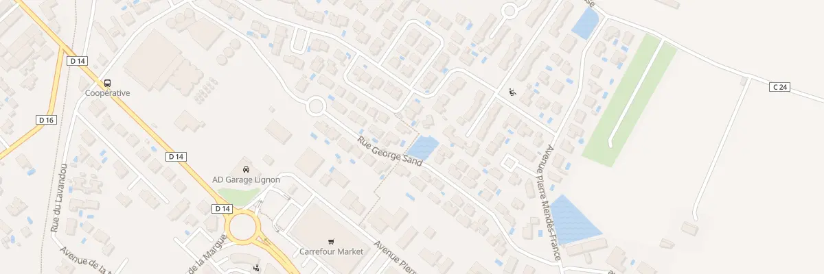 Plan du 28 Rue Georges Sand à Cazouls-lès-Béziers