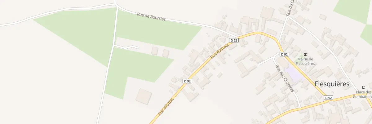 Plan du 22 Rue d’Artois à Flesquières