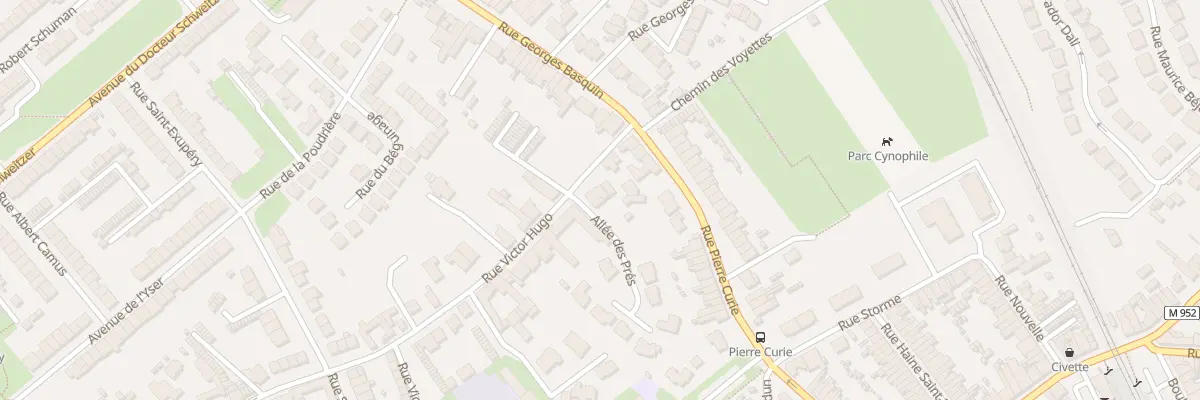 Plan du 60 Rue Victor Hugo à Lesquin