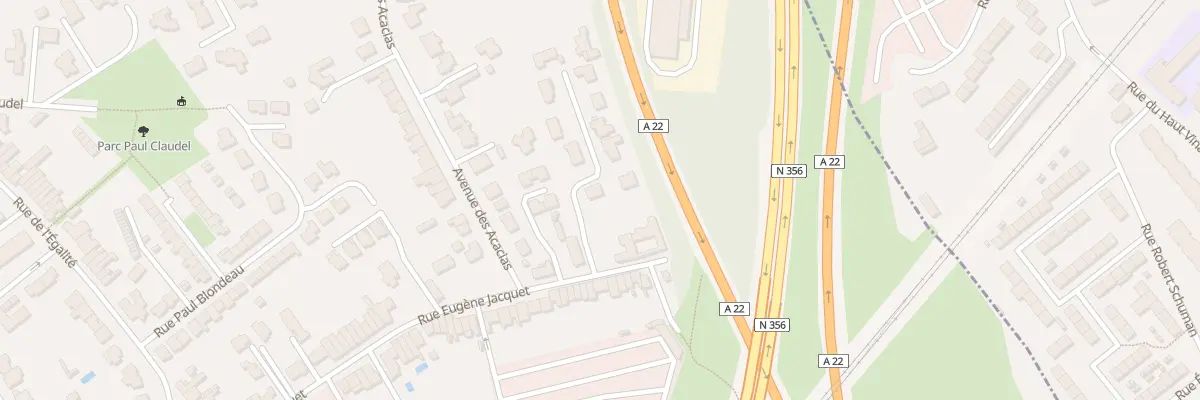 Plan du 167 Rue Eugène Jacquet à Marcq-en-Barœul