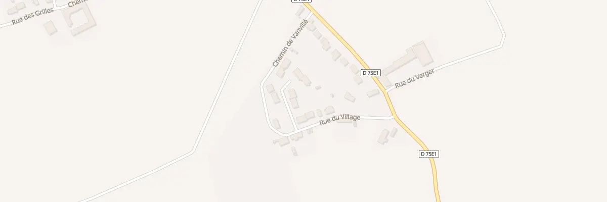Plan du 3 Res Val Lorette à Vanvillé