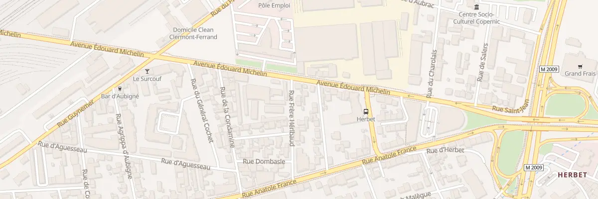 Plan du 15 Rue frère Heribaud à Clermont-Ferrand