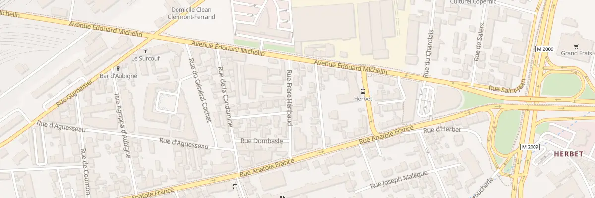 Plan du 11 Rue frère Heribaud à Clermont-Ferrand