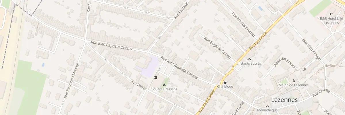 Plan du 1 Vc Buisine à Lezennes