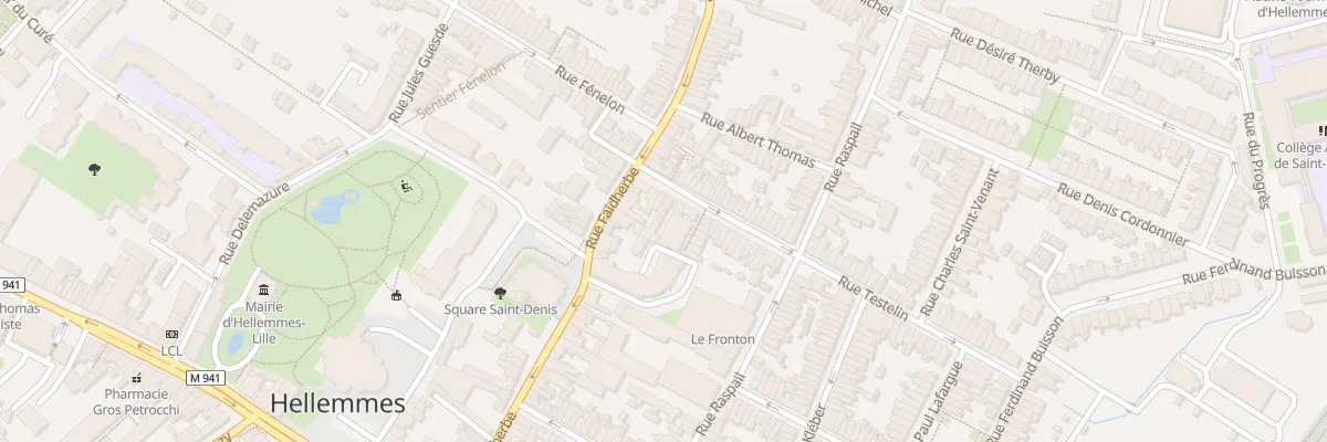 Plan du 8 Rue Testelin à Lille