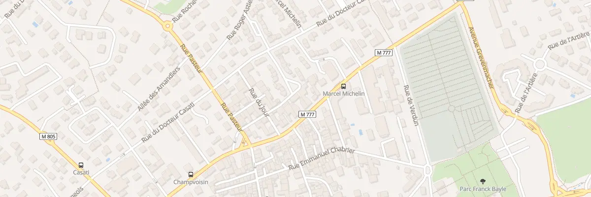 Plan du 16B Rue Saint-Vincent à Aubière