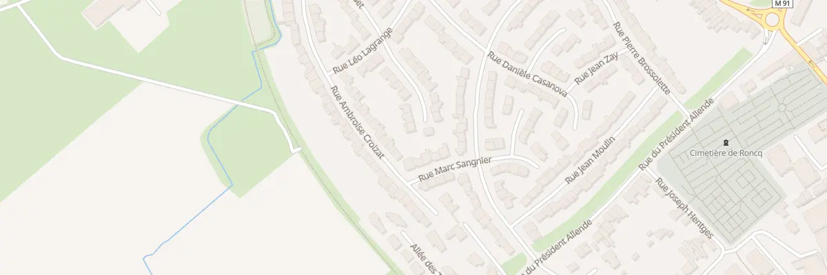 Plan du 30 Rue Guy Moquet à Roncq