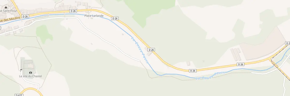 Plan du 5001 La Prade à Saint-Floret