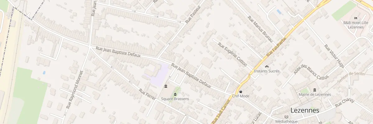 Plan du 2 Vc Buisine à Lezennes
