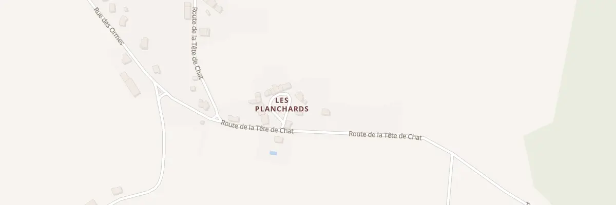 Plan du 3 Les Planchards à Narcy