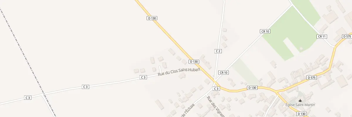 Plan du 45 Rue du Calvaire à Appilly