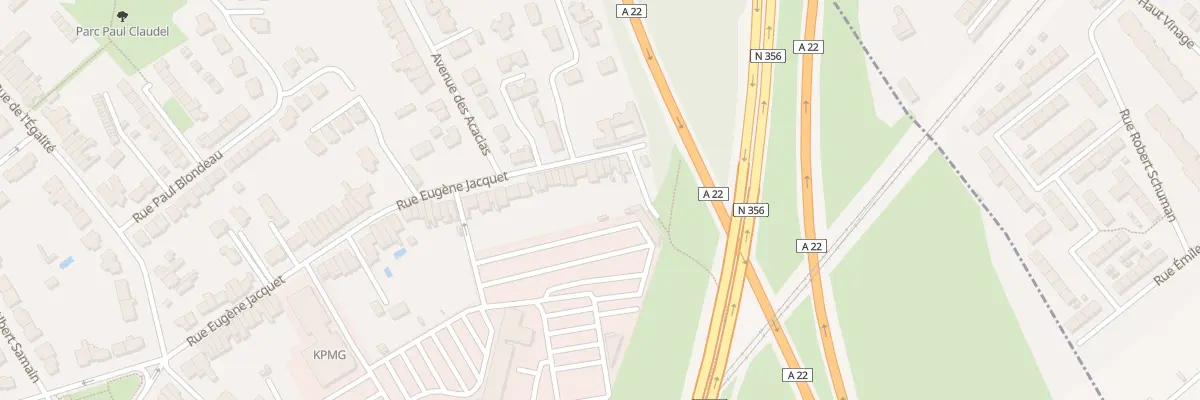 Plan du 114B Rue Eugène Jacquet à Marcq-en-Barœul