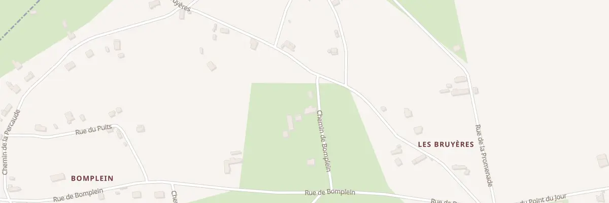 Plan du 119 Che de Bomplein à Couzon