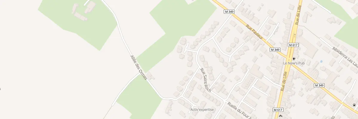 Plan du 59 Rue Saint-Roch à Roncq