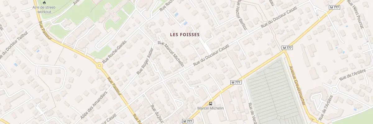 Plan du 16 Rue Marcel Michelin à Aubière