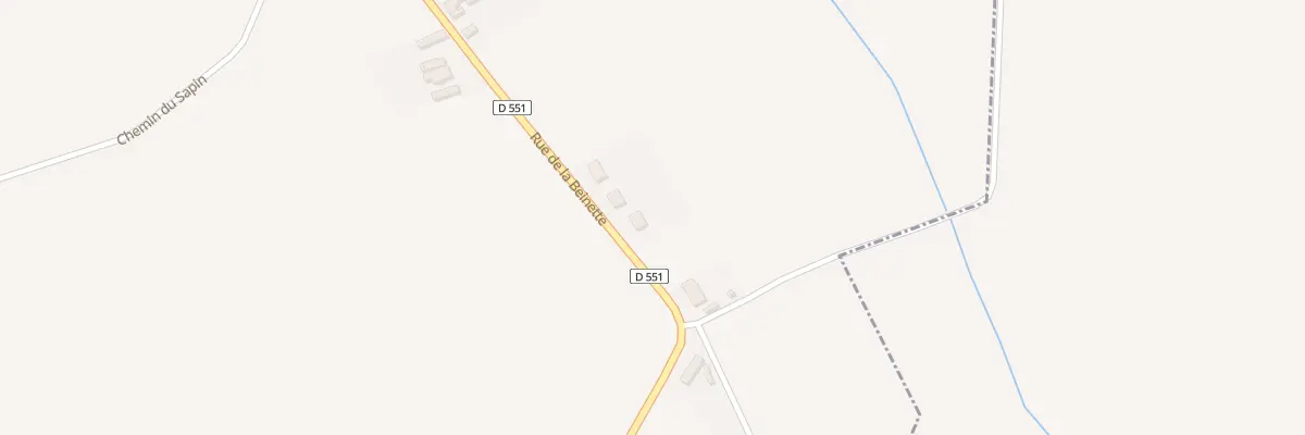 Plan du 5057F Rue de la Beinette à Villeselve