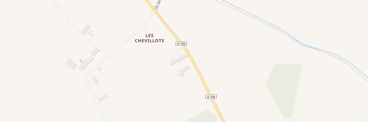 Plan du 10 Les Chevillots à Courtoin